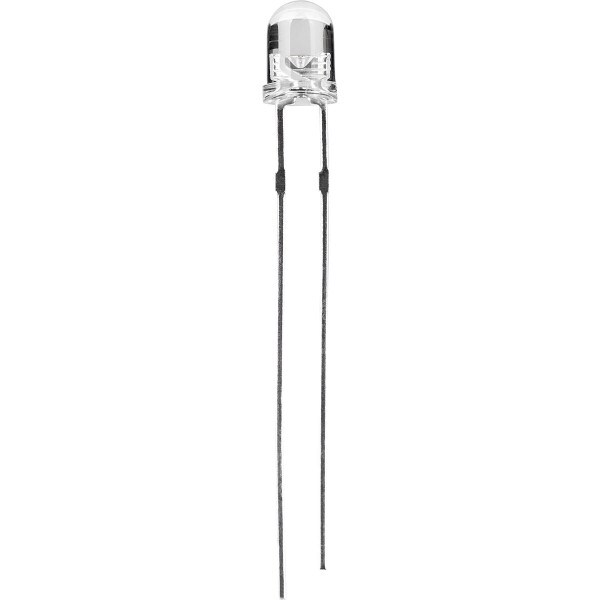 Main product image for 5-Pack 12V AC/DC 4mm 3089K Warm White Bare Wire LED 070-148